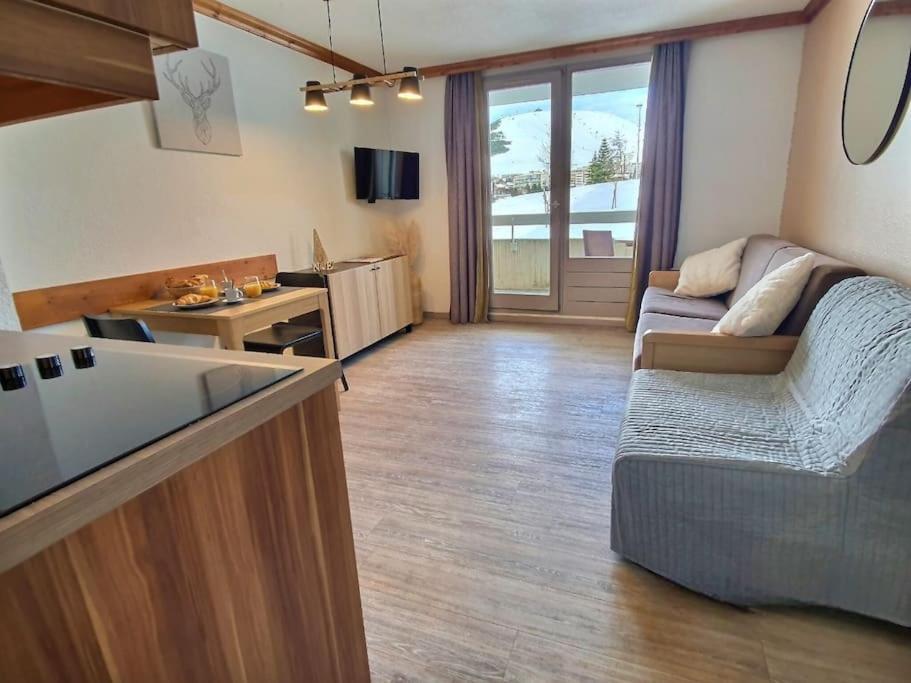 *Nouveau* Pied Des Pistes * Piscine Ext. Chauffee* Альп-д'Юэз Экстерьер фото